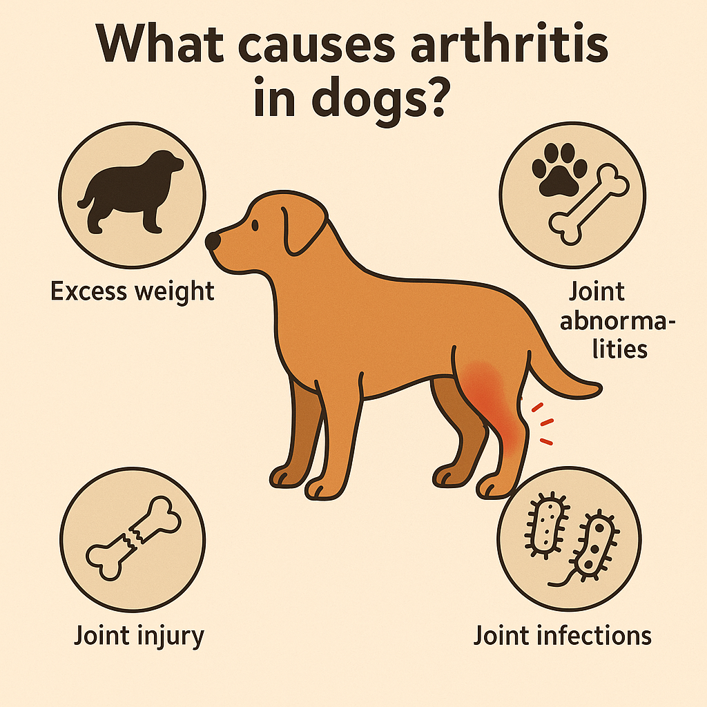 Signs of arthritis in senior dogs