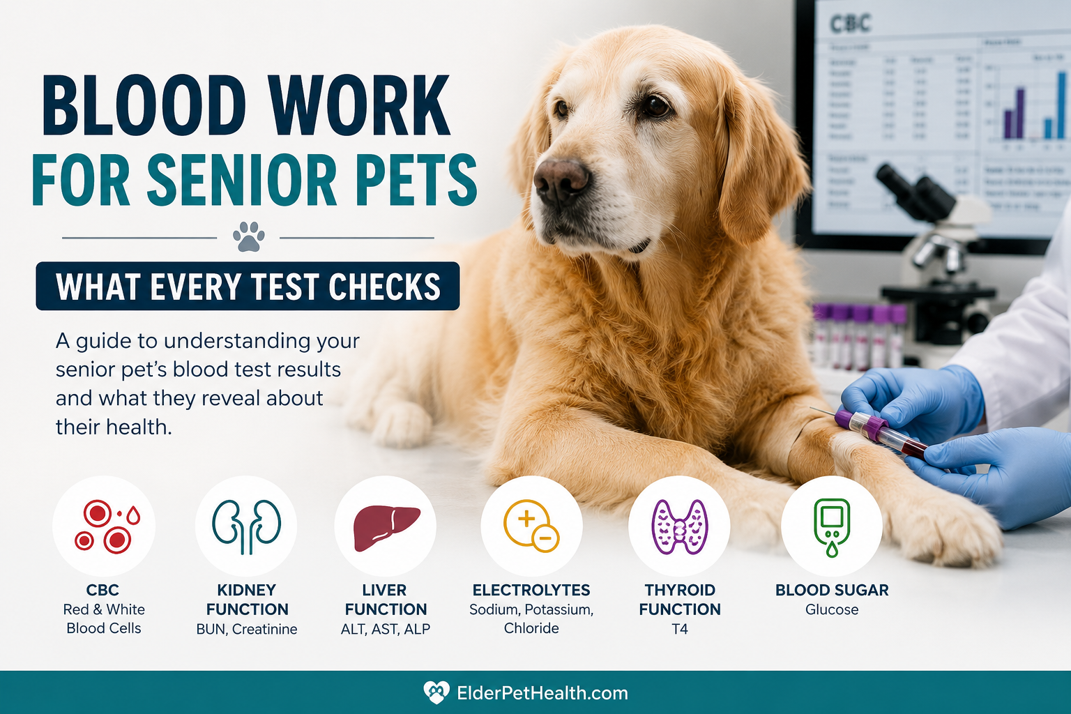 Blood Work for Senior Pets What Every Test Checks