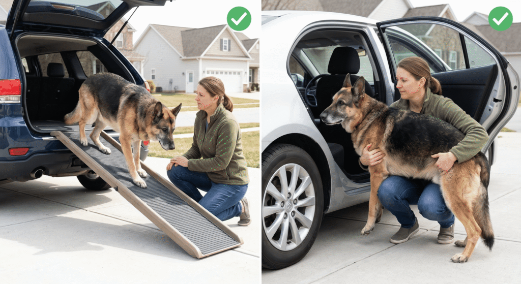 How to safely Lift your DOG
