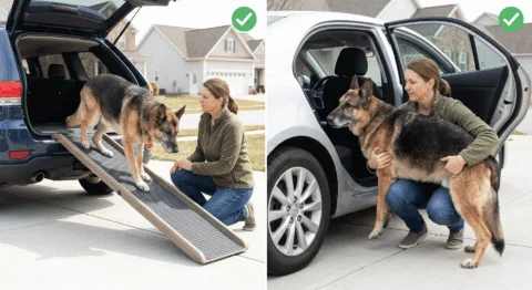 How to safely Lift your DOG