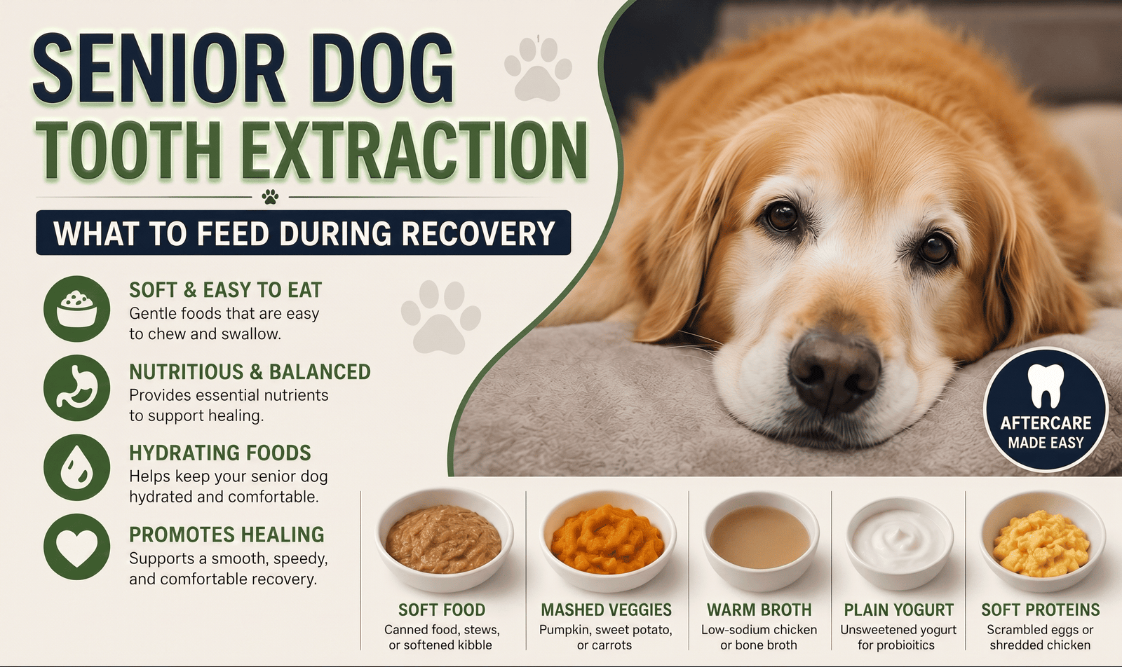 Senior Dog Tooth Extraction What to Feed During Recovery